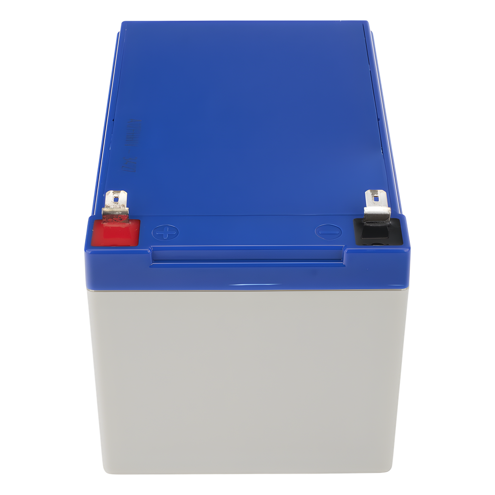 Batería de respaldo 12 V | 12 Ah | AGM | Especial para Seguridad Electrónica | UPS | Sistemas de Emergencia | Vida útil 5 años | Terminales F1 + Adaptador F2