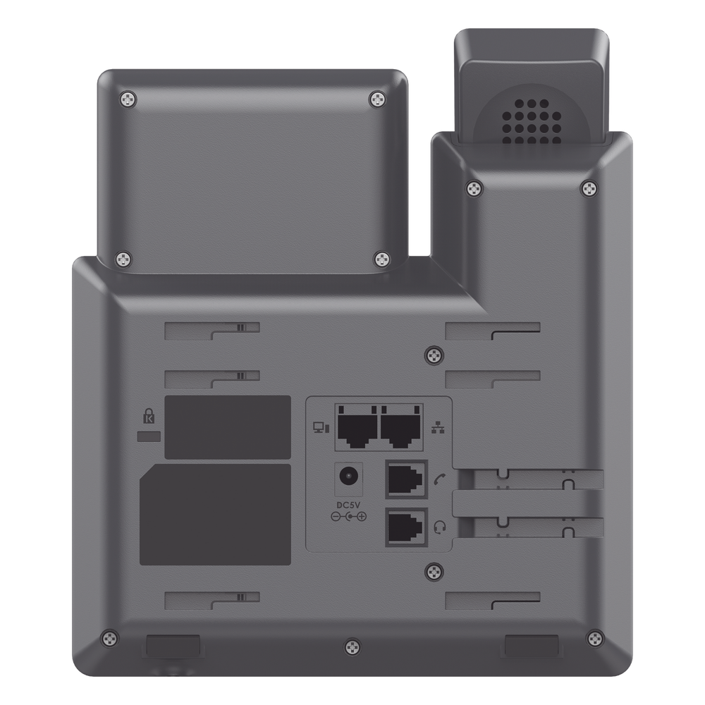 Teléfono IP Wi-Fi Grado Operador, 2 líneas SIP con 4 cuentas, codec Opus, IPV4/IPV6 con gestión en la nube GDMS