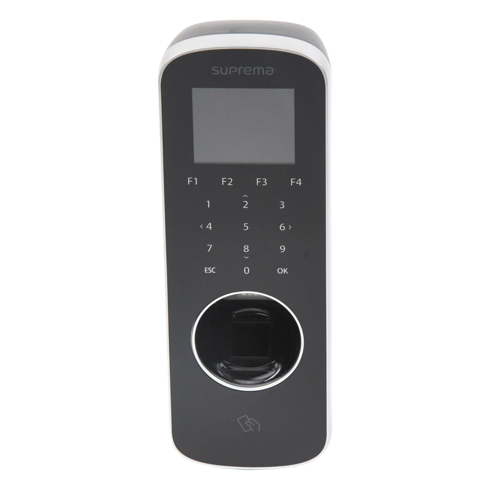 BioStation L2 Lector de Huella Delgado con Teclado Touch y Lector 13.56 MHz MIFARE®/ NFC /DESFire/DESFire EV1/ Felica