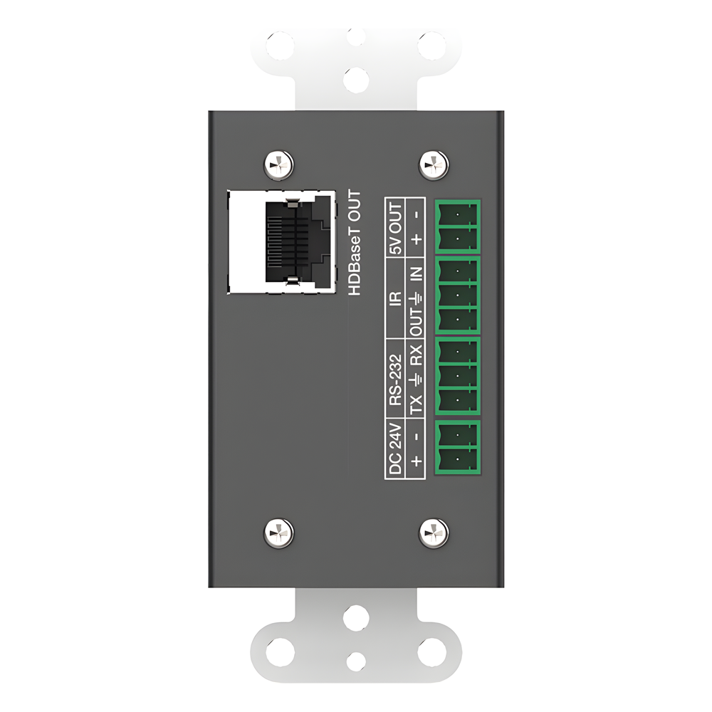 Kit Extensor HDBaseT | 4K2K@60Hz 40m | 1080p 70m | Función PoC | IR Bidireccional | RS-232 |