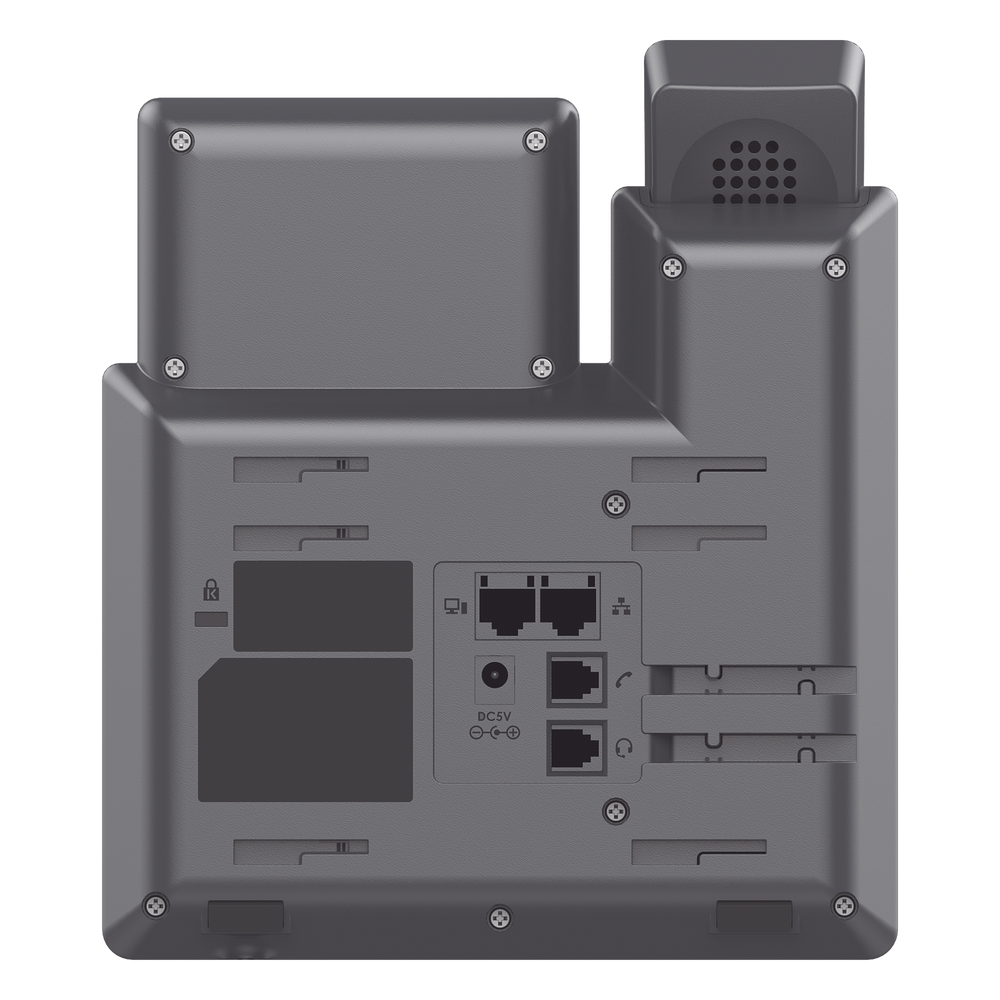 Teléfono IP Grado Operador, 2 líneas SIP con 2 cuentas, codec Opus, IPV4/IPV6 con gestión en la nube GDMS