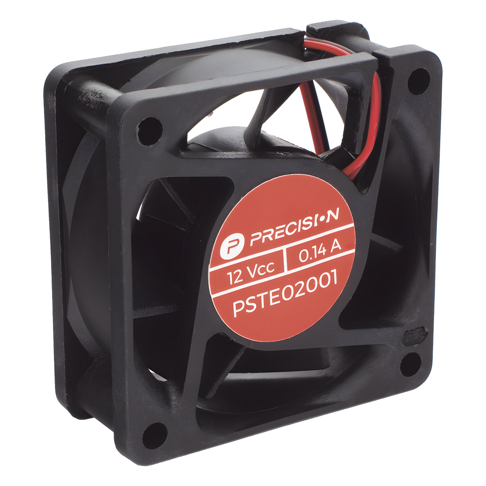 Ventilador Axial Anticondensante 12 Vcc, de 60 x 60 x 25 mm.