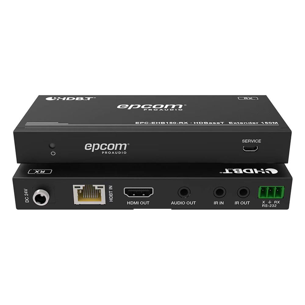 Kit Extensor HDMI | 4K2K@60HZ | HDR 4:4:4 | HDBaseT | 120/150m | Salida de Audio | HDCP 2.2 | IR Bidireccional