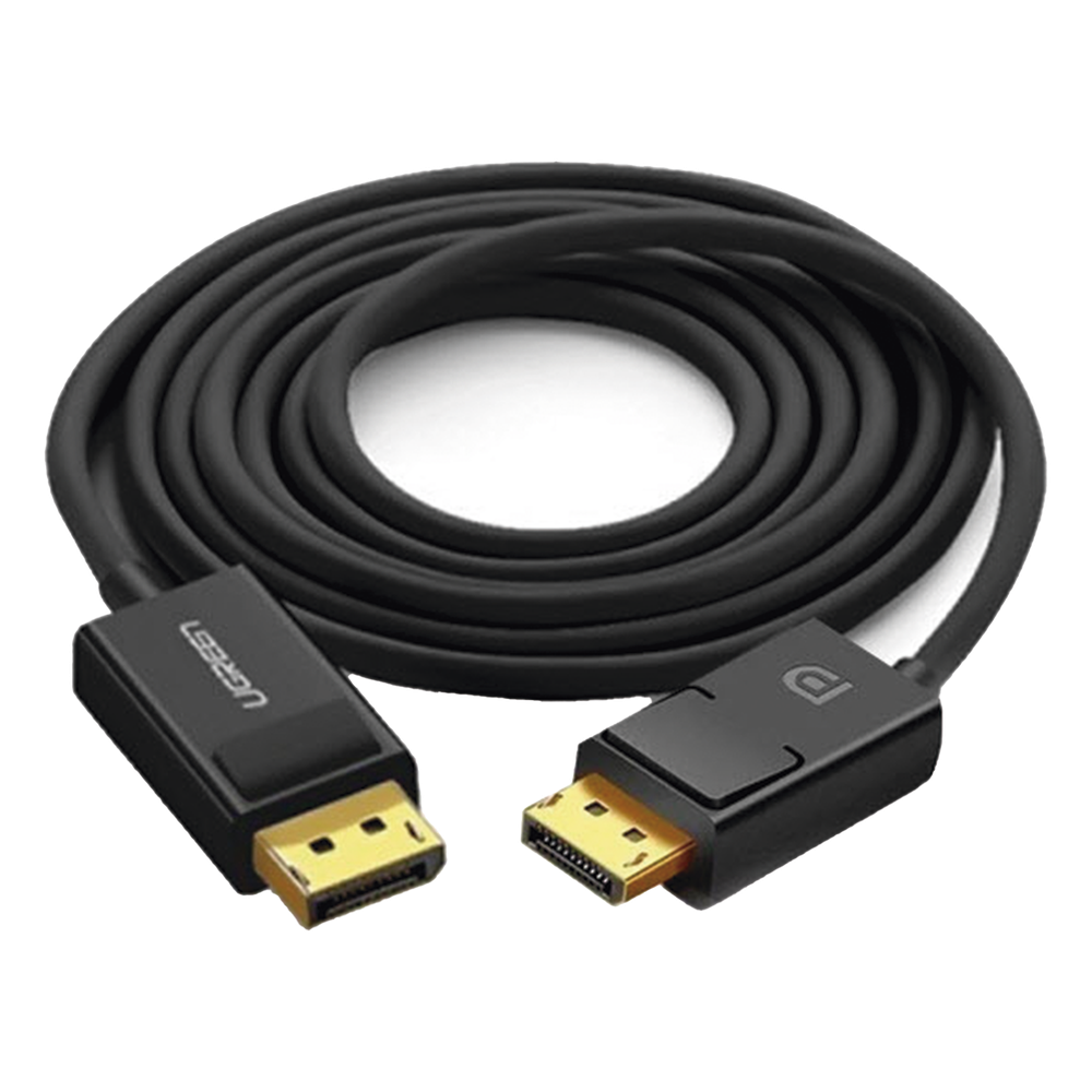 Cable DisplayPort 1.2 Macho a Macho | Longitud 5 Metros (16.40 Pies) | Versión DP1.2 | Soporta 4K@60Hz; 2K@144Hz | Soporta 3D | Color Profundo de 8 y 10 Bits | Blindaje Interno Múltiple | Cobre Estañado 28AWG | Botón de Liberac