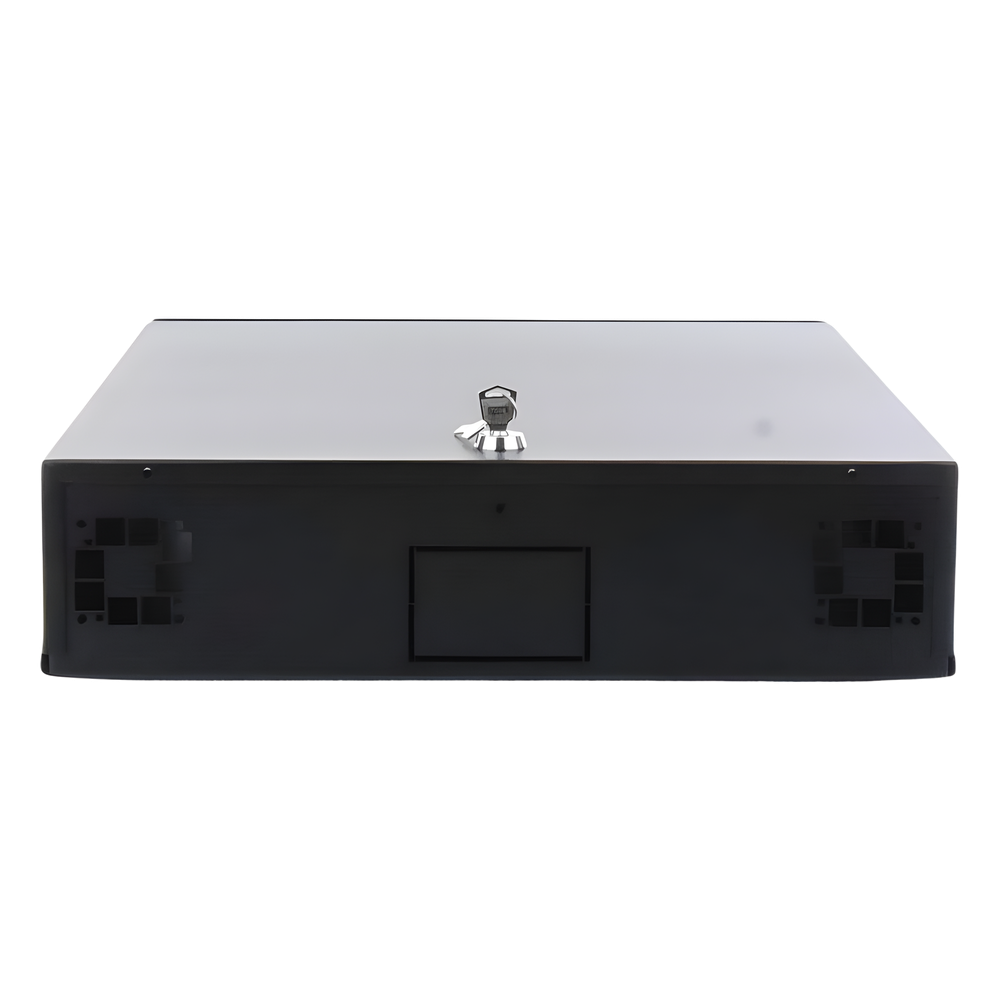 Gabinete Metálico para DVR/NVR. Tamaño Max. de DVR/NVR: 445 x 88 x 400mm (An.xAl.xProf.). Compatible con Fuente SLIM.