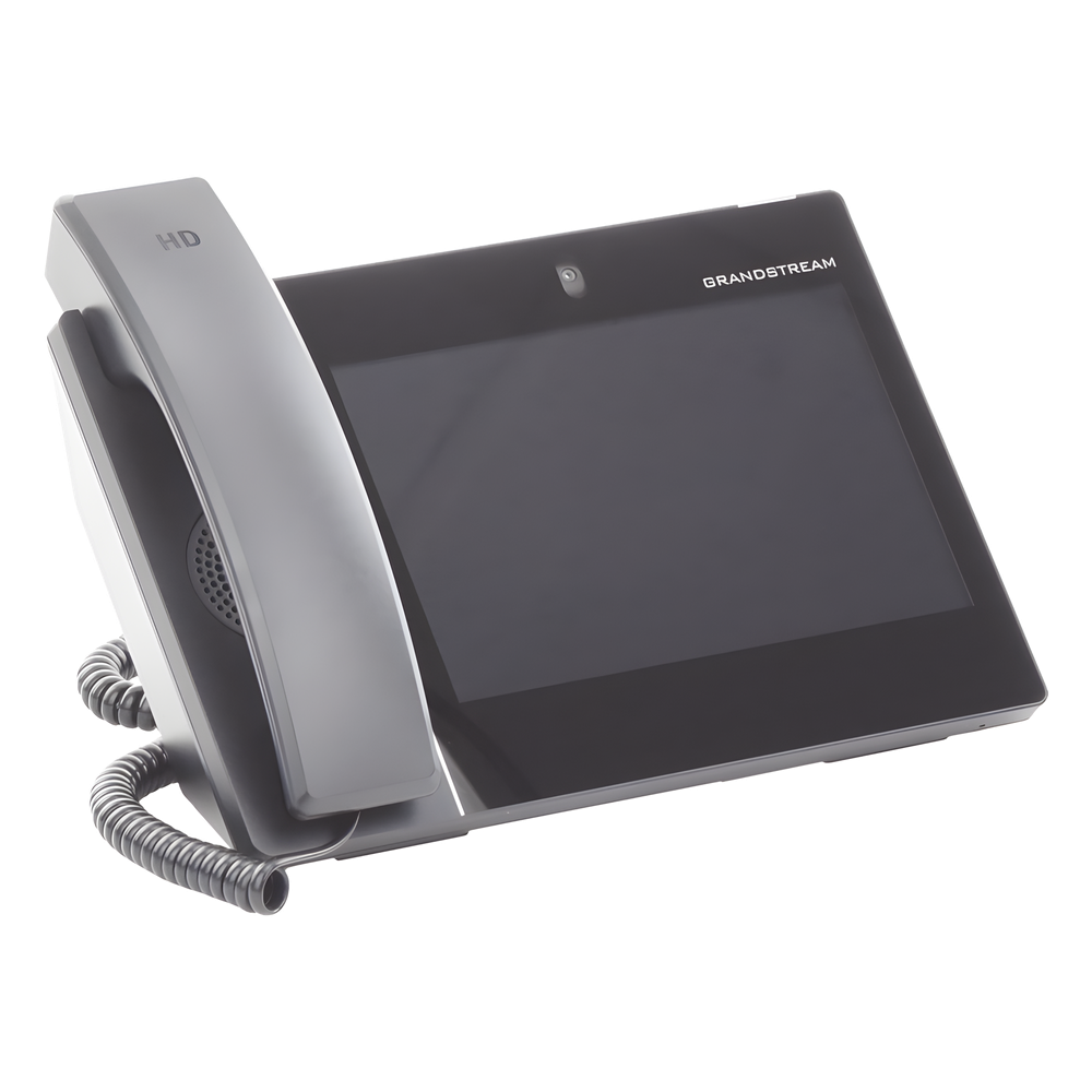 Teléfono IP Android 11, 16 líneas SIP con 16 cuentas, pantalla táctil 8", puertos Gigabit, Wi-Fi, Bluetooth, PoE, codec Opus, IPV4/IPV6 con gestión en la nube GDMS