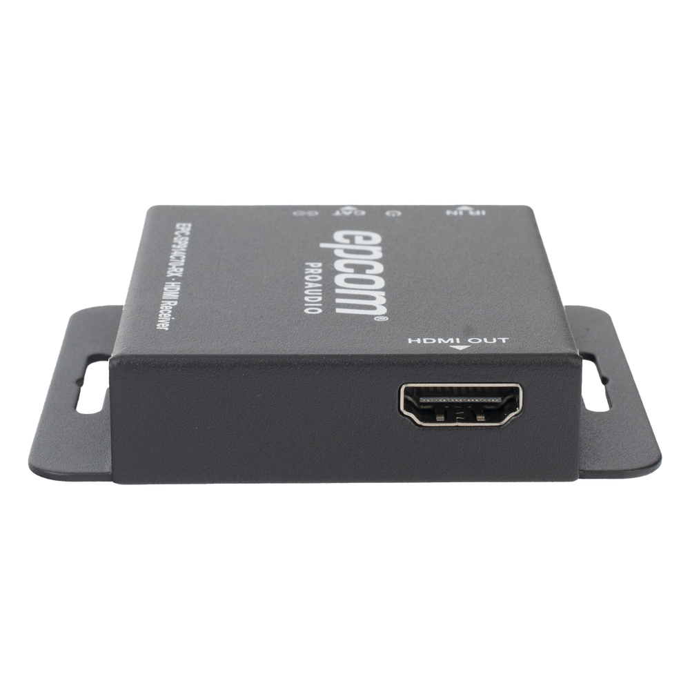 Splitter HDMI 1x4 | Extensor HDMI | 4K@30Hz 40m | 1080p@60Hz 70m | Función PoC | 4:4:4