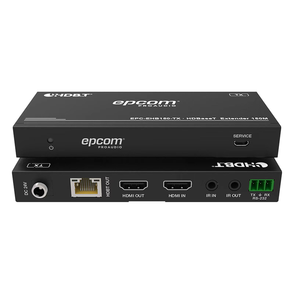 Kit Extensor HDMI | 4K2K@60HZ | HDR 4:4:4 | HDBaseT | 120/150m | Salida de Audio | HDCP 2.2 | IR Bidireccional