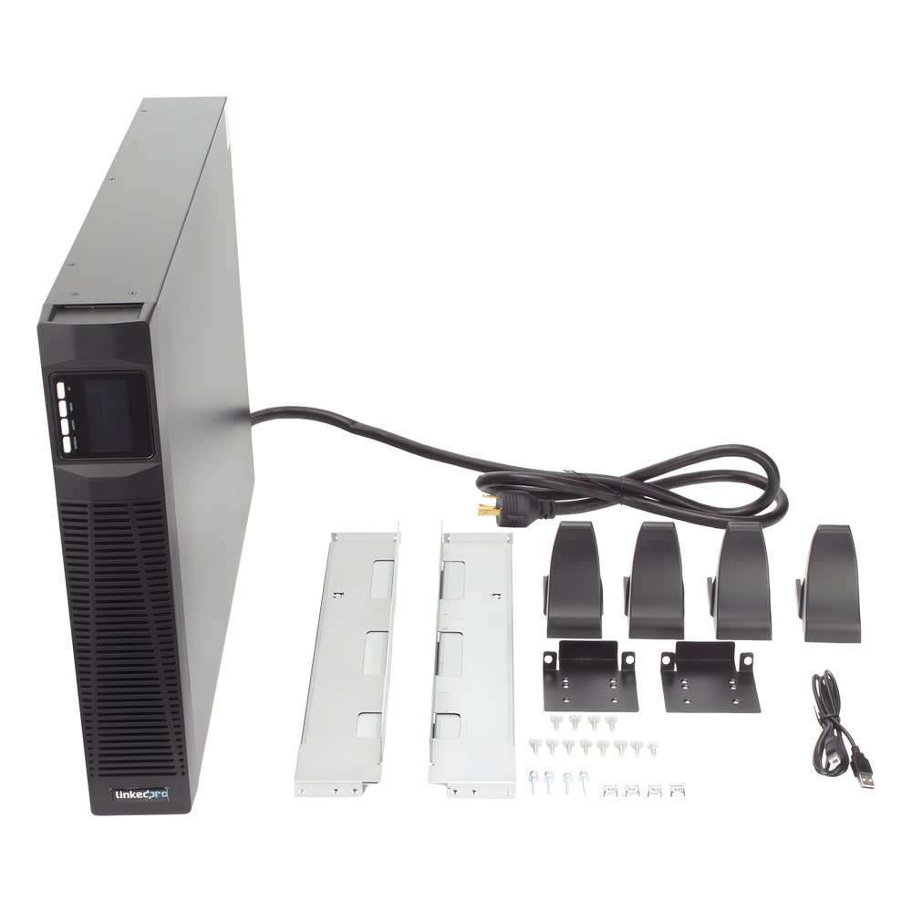 UPS 3000VA / 2700W Online Doble Conversión / Rack-Torre 2U / Onda Senoidal Pura
