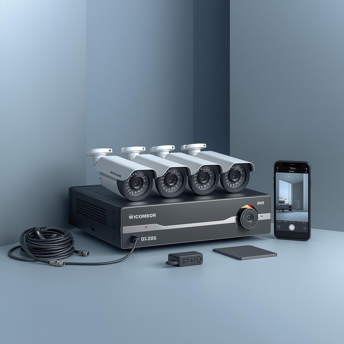 ⭐ Cómo Instalar un Kit de 4 Cámaras de Seguridad Paso a Paso (Guía WiccomShop)