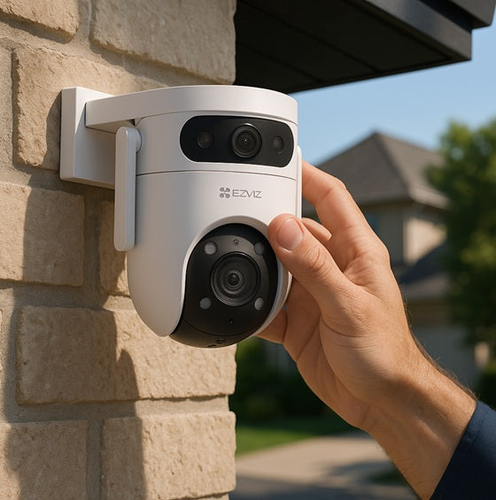 Cámara de Seguridad Inteligente con Cobertura 360°