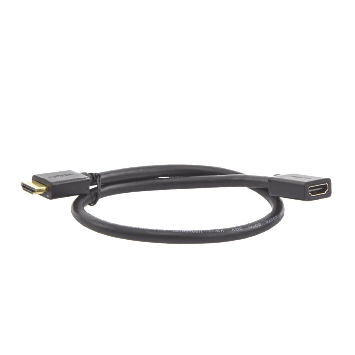 Cable extensor HDMI de 0.5M / 4K@60Hz / 3D / HDR / Macho a Hembra