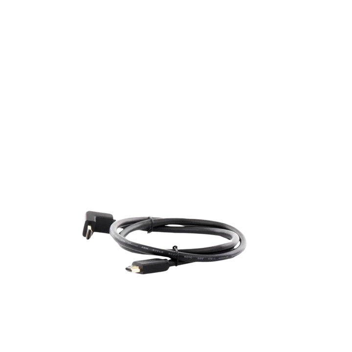 Cable HDMI 2.0 en Angulo de 90° / 1 m / 4K@60Hz / HDR / 3D / HEC (Canal Ethernet HDMI)