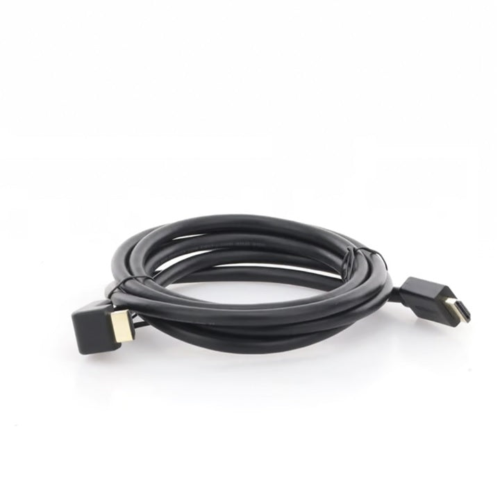 Cable HDMI 2.0 en Angulo de 90° / 2 m / 4K@60Hz / HDR / 3D / HEC (Canal Ethernet HDMI)