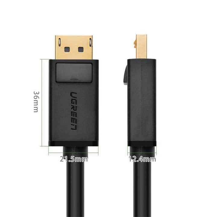 Cable DisplayPort 1.2 Macho a Macho/ Longitud 5m / Versión DP1.2 / Soporta 4K