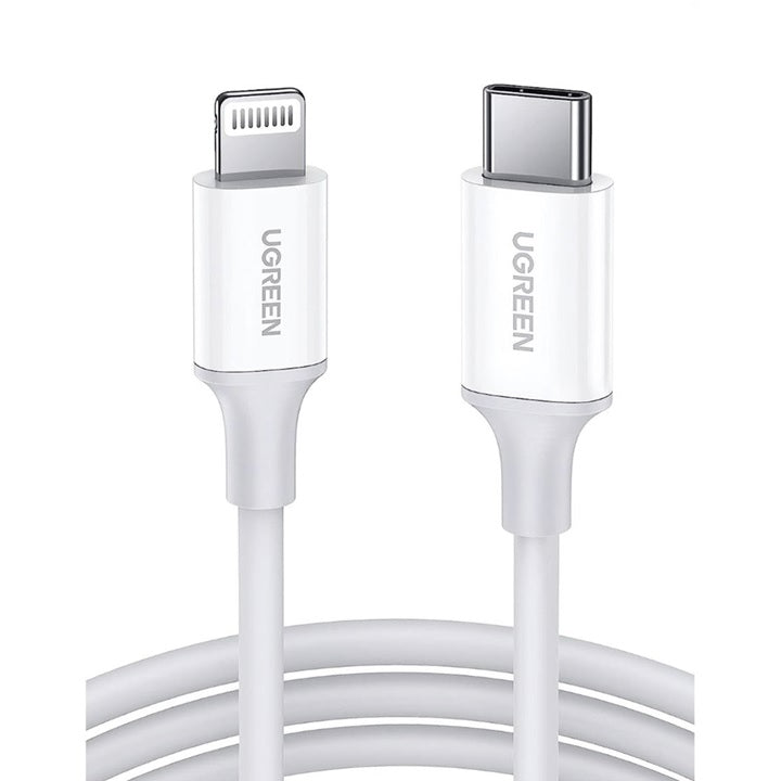 Cable USB-C a Lightning | 1 Metro | Certificado MFi | Carga Rápida 60W | 480 Mbps