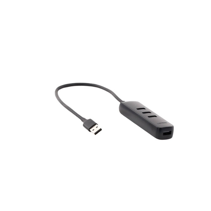 HUB USB-A 3.0 4 en 1 | 4 Puertos USB-A 3.0 (5Gbps) | Cable de 25 cm | Indicador Led