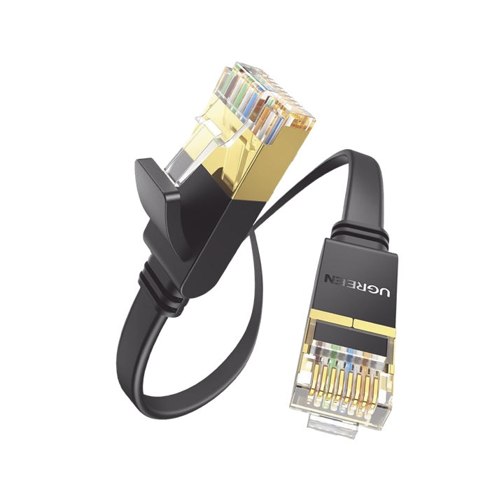 Cable Ethernet Plano Cat7 U/FTP 10 Gigabit 600MHz 1m