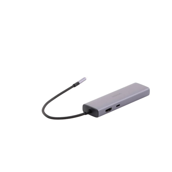 HUB USB-C (Docking Revodok) 6 en 1 | 3 Puertos USB-A 3.0 (5 Gbps) | USB-C PD 100W