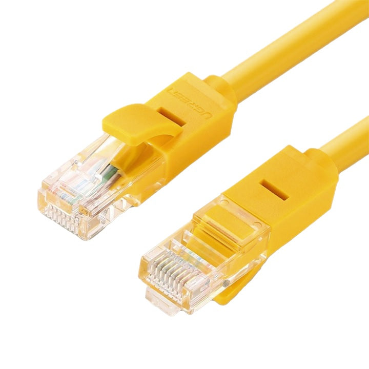 Cable UTP Ethernet Cat 6 Color Amarillo 5 Metros