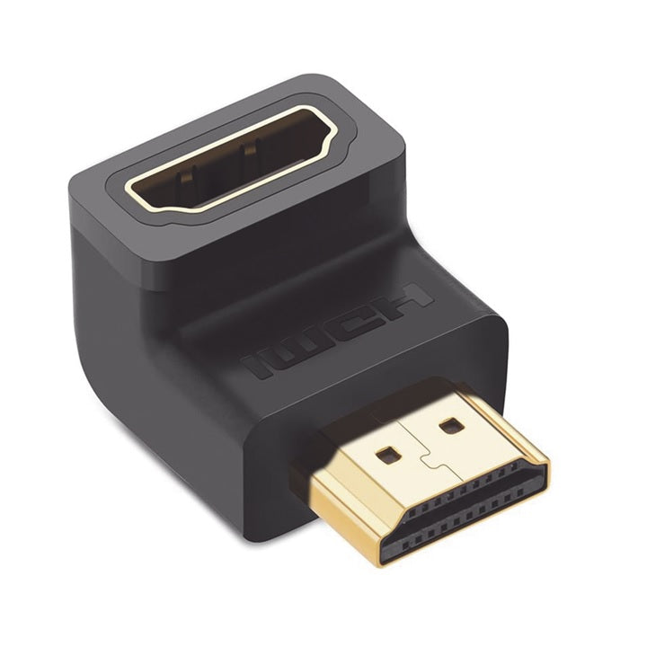 Adaptador HDMI de 90 Grados Macho a Hembra / Hacia Abajo / HDMI 2.0 4K