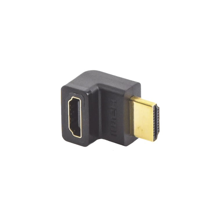 Adaptador HDMI de 90 Grados Macho a Hembra / Hacia Arriba / HDMI 2.0 4K