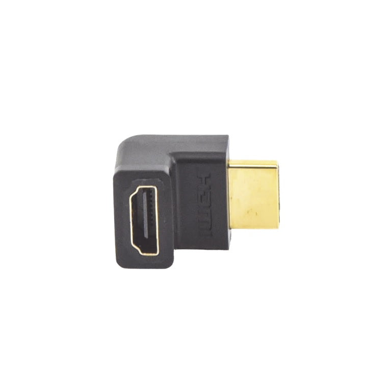 Adaptador HDMI de 90 Grados Macho a Hembra / Hacia Arriba / HDMI 2.0 4K