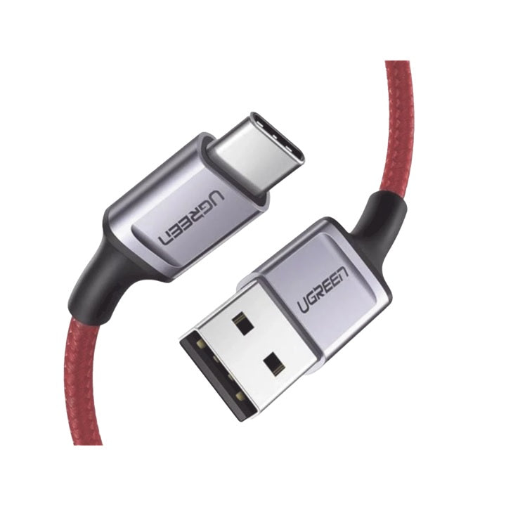 Cable USB-A a USB-C | 1 Metro | Carga Rápida QC 4.0/3.0/2.0 | FPC | AFC | Protección Integrada | 480 Mbps