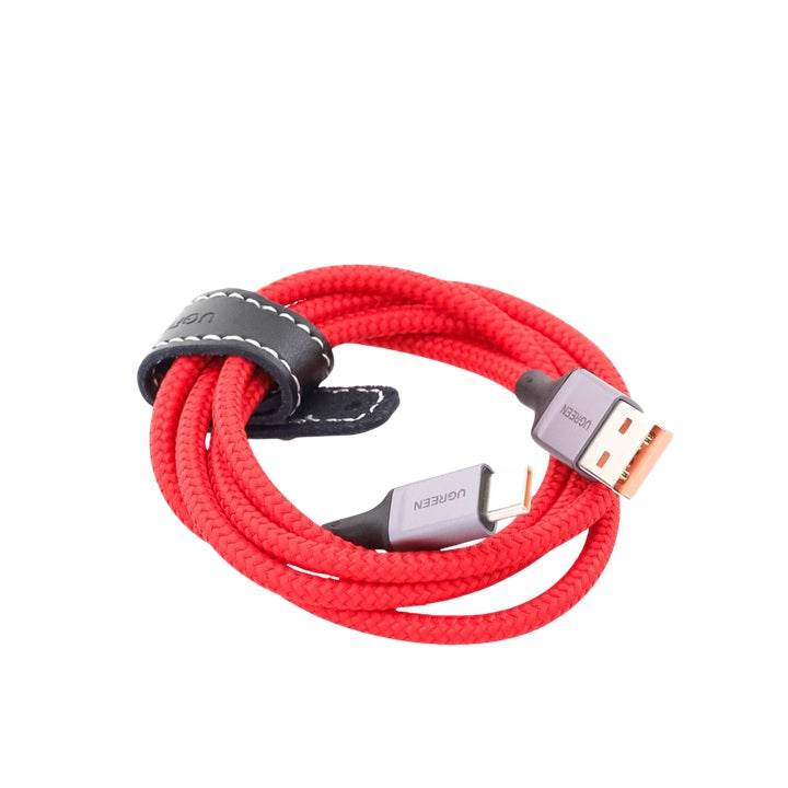 Cable USB-A a USB-C | 1 Metro | Carga Rápida QC 4.0/3.0/2.0 | FPC | AFC | Protección Integrada | 480 Mbps