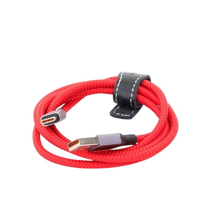 Cable USB-A a USB-C | 1 Metro | Carga Rápida QC 4.0/3.0/2.0 | FPC | AFC | Protección Integrada | 480 Mbps