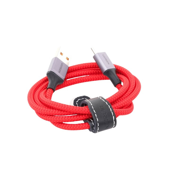 Cable USB-A a USB-C | 1 Metro | Carga Rápida QC 4.0/3.0/2.0 | FPC | AFC | Protección Integrada | 480 Mbps