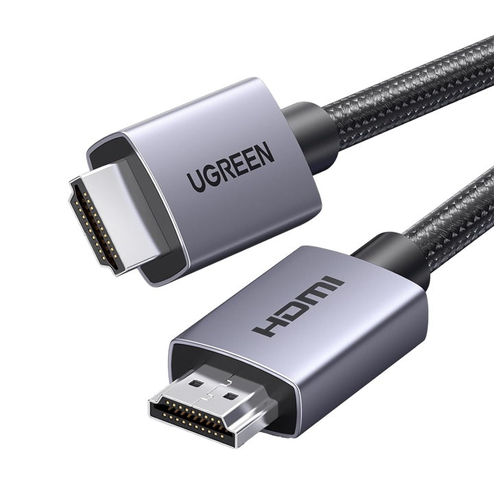 Cable HDMI 2.0 de Nylon Trenzado | 1 m | 4K@60Hz | ARC | Dolby ATMOS | True HD