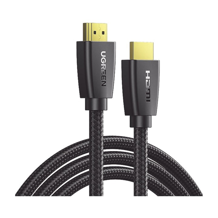 Cable HDMI 2.0 de Nylon Trenzado / 10 m / 4K@60Hz / HDR / 3D / HEC (Canal Ethernet HDMI)