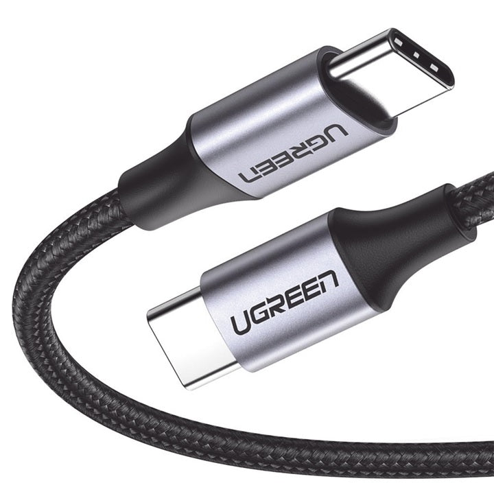 Cable USB-C a USB-C | 1 Metro | Transferencia de datos de 480 Mbps | Carga Rápida de hasta 60W