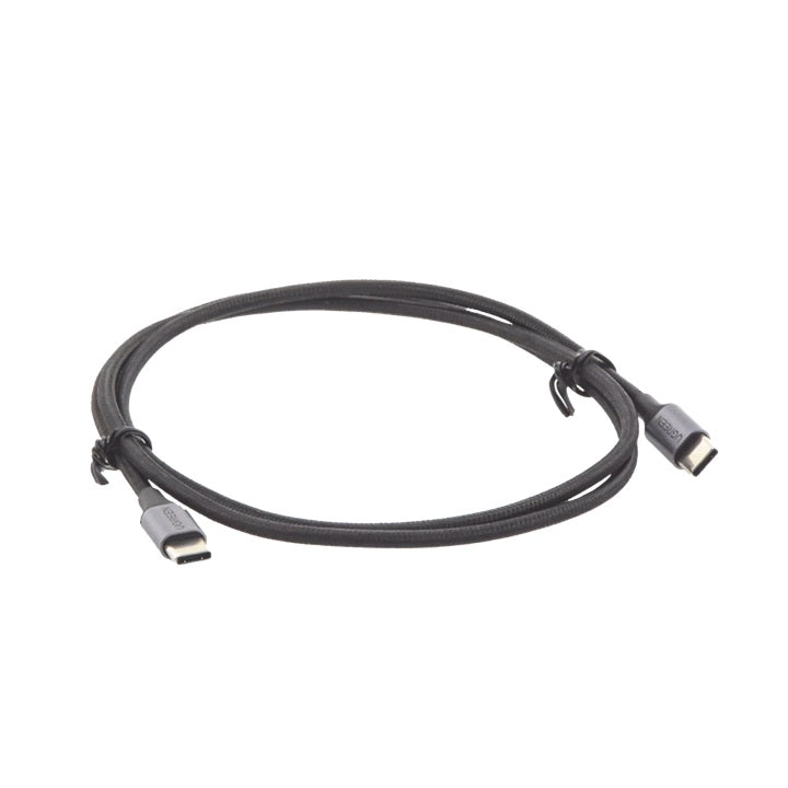 Cable USB-C a USB-C | 1 Metro | Transferencia de datos de 480 Mbps | Carga Rápida de hasta 60W