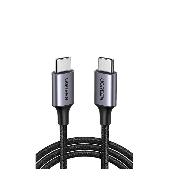 Cable USB-C a USB-C | 2 Metros | Transferencia de datos de 480 Mbps | Carga Rápida de hasta 60W