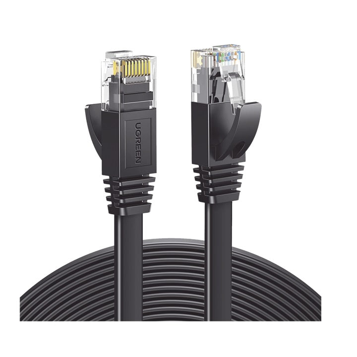 Cable Ethernet Cat6 Plano de 1m.