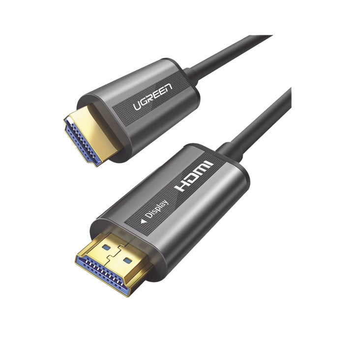 Cable HDMI de 50 Metros por Fibra Óptica 4K@60Hz | Fibra de 4 núcleos + Cobre estañado de 7 núcleos