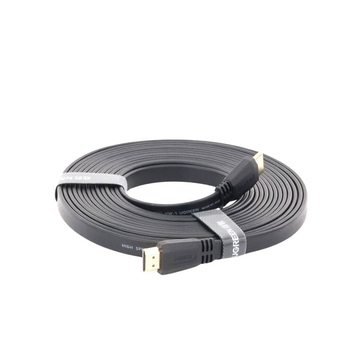 Cable HDMI 2.0 Plano de 5 m / 4K@60Hz / HDR / 3D / HEC (Canal Ethernet HDMI)