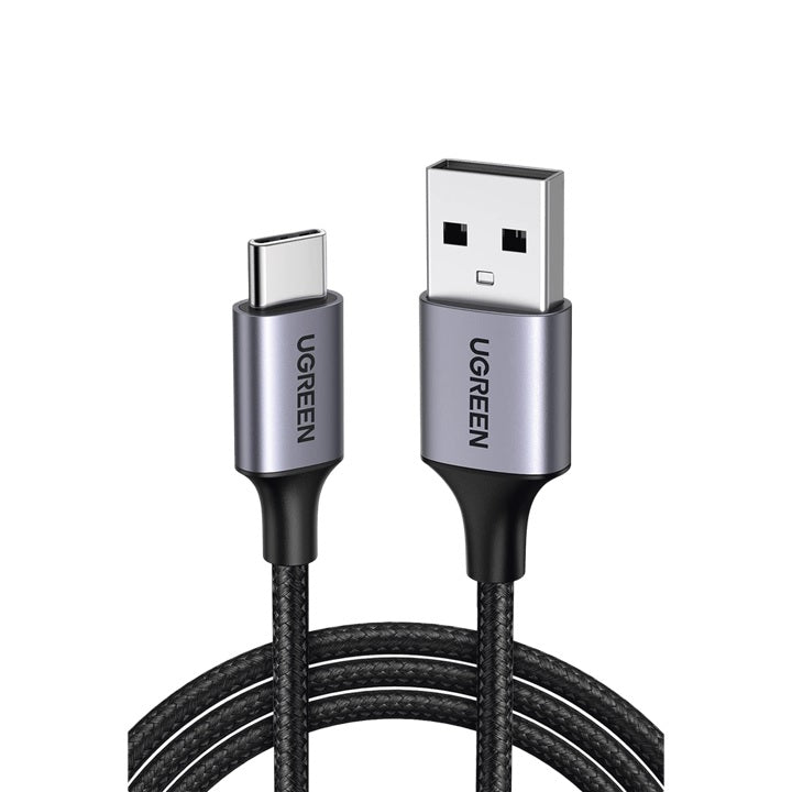 Cable USB-A a USB-C | 1 Metro | Transferencia de datos de 480 Mbps | Carga Rápida |