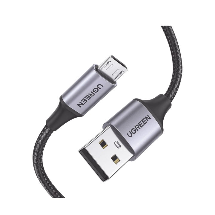 Cable USB-A a Micro USB | 1 Metro | Carga Rápida | QC 3.0/2.0 | FPC | AFC | Transferencia de datos de 480 Mbps