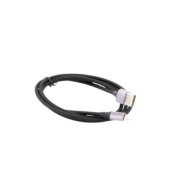 Cable USB-A a Lightning | 1 Metro | Certificado MFi | Carga Rápida 5V/2.4 A | 480 Mbps