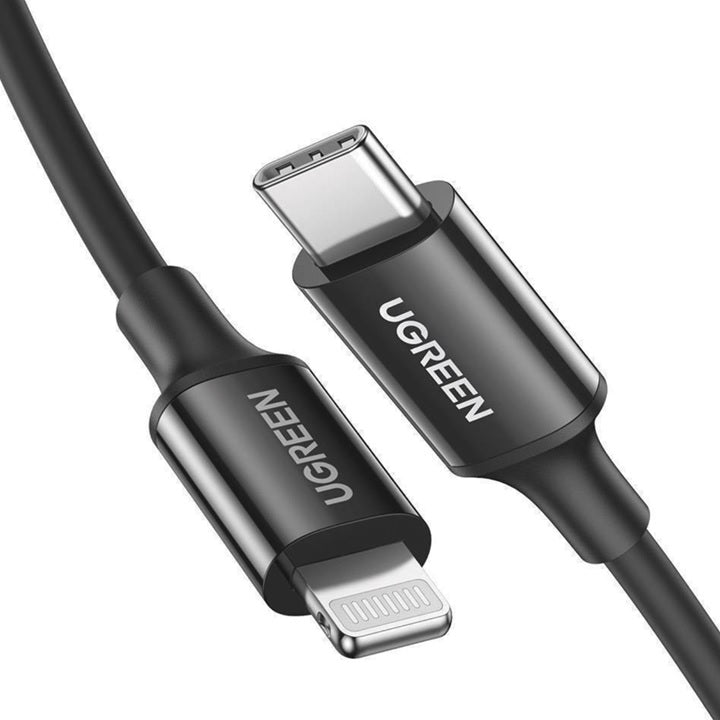 Cable USB-C a Lightning | 1 Metro | Certificado MFi | Carga Rápida 60W | 480 Mbps