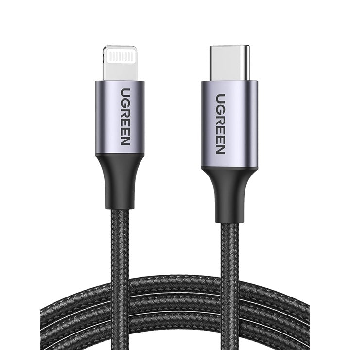 Cable USB-C a Lightning | 2 Metros | Certificado MFi | Carga Rápida 60W | 480 Mbps