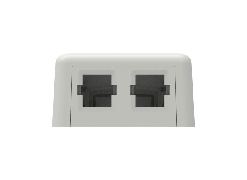 ROSETA UNIVERSAL 2 PUERTO RJ45 CAT 6