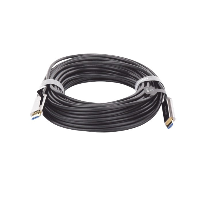 Cable HDMI de 20 Metros por Fibra Óptica 8K@60Hz / Fibra de 4 núcleos + Cobre estañado de 7 núcleos