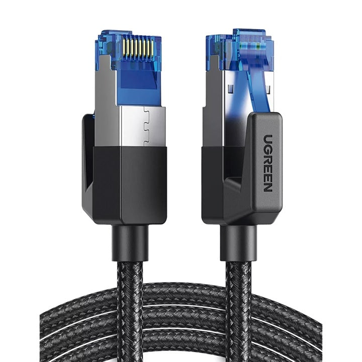 Cable Ethernet Cat8 CLASSⅠF/FTP Redondo con Malla de Nylon 1 Metro