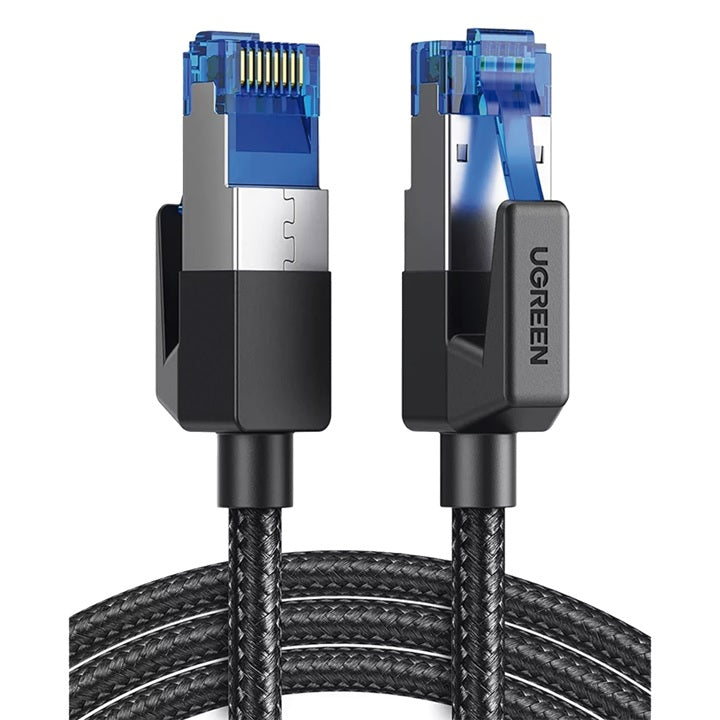 Cable Ethernet Cat8 CLASSⅠF/FTP Redondo con Malla de Nylon 2 Metros