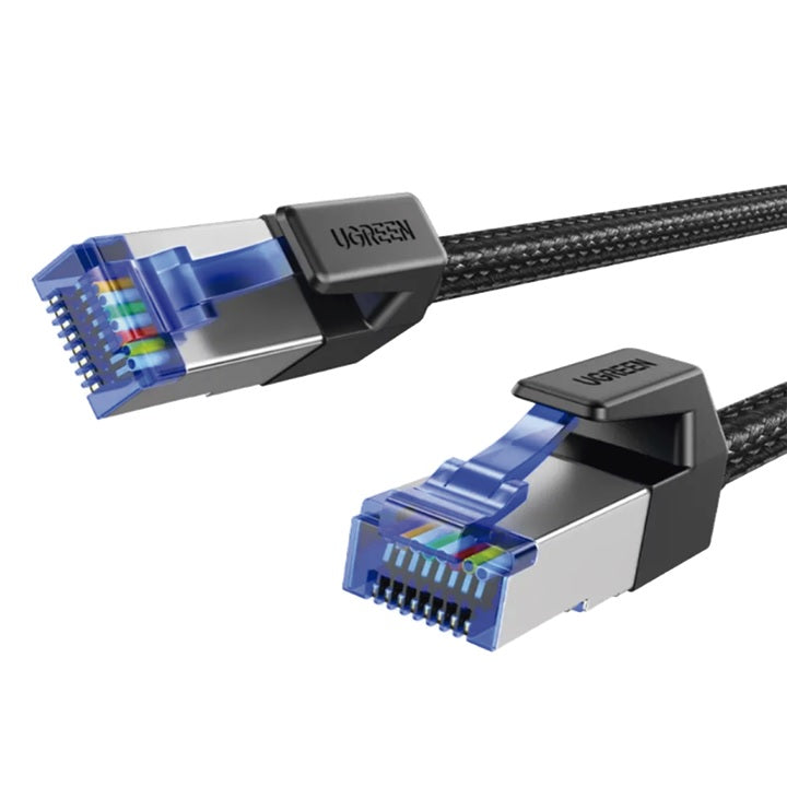 Cable Ethernet Cat8 CLASSⅠF/FTP Redondo con Malla de Nylon 2 Metros