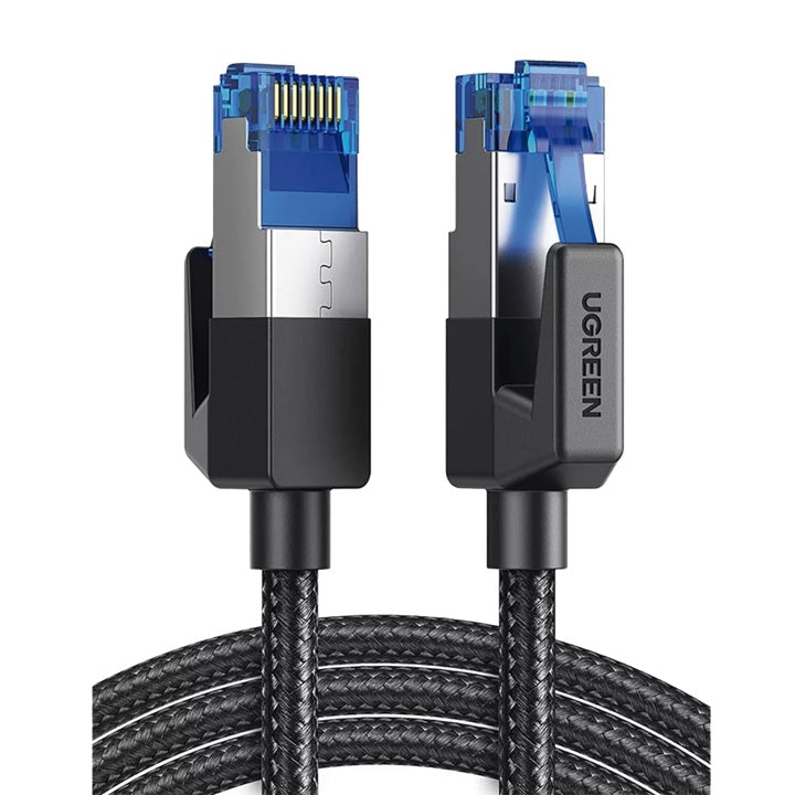 Cable Ethernet Cat8 CLASSⅠF/FTP Redondo con Malla de Nylon 5 Metros